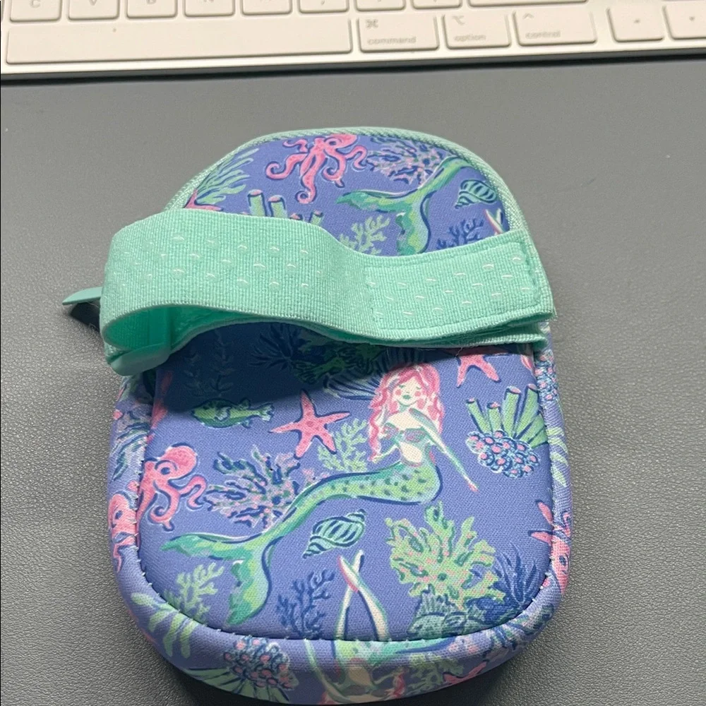 Swig Mermaid Water Bottle Pouch - Purple and Pink - Picture 2 of 3
